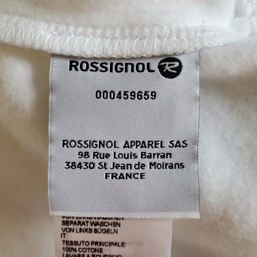 NWT ROSSIGNOL W ASTERISK SWEAT SKI SWEATSHIRT - Picture 12 of 16